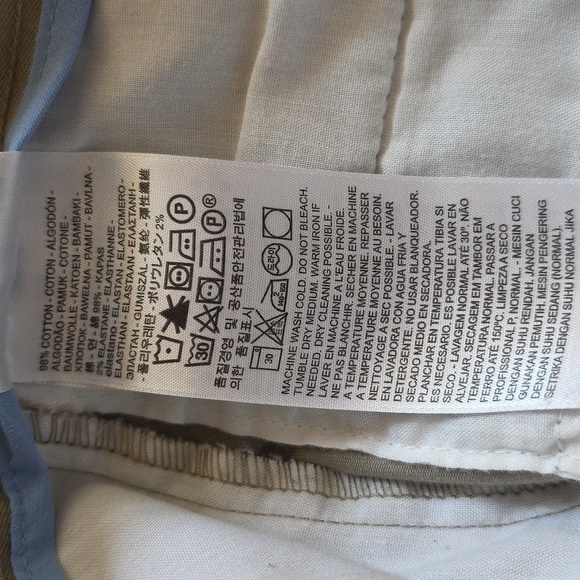 Dockers Mens Tan Cotton Casual Pants.  Size 31 - Picture 8 of 8